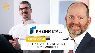 Rheinmetall Head of Investor Relations im Interview Wachstum Skalierung und neue Märkte [upl. by Aylward407]