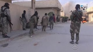 ISIS continues takeover of Syrian border town [upl. by Sutit]