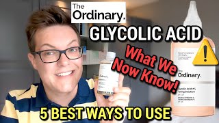 GLYCOLIC ACID Hacks  How To Use The Ordinary Glycolic Acid 7 Toning Solution [upl. by Farley]