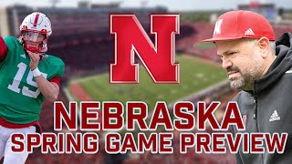 Nebraska Spring Game Preview  Will Dylan Raiola STAND OUT feat Jon Johnston of CornNation [upl. by Eojyllib408]