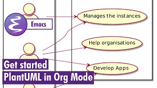 Orgmode  Get started with PlantUML [upl. by Dric]