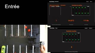 Accès au parking par puces RFID [upl. by Handy]