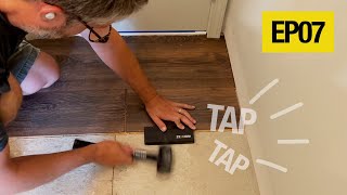 Installing Laminate Flooring Master Closet Renovation  EP07 [upl. by Spanjian757]