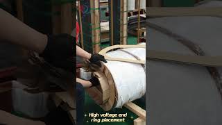 High voltage end ring placement daelimtransformer canada factory transformer viral [upl. by Air968]