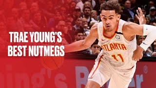 Trae Youngs Best Nutmegs  NBA Career Compilation [upl. by Refotsirk]