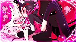 Husk X Angel Dusts Spider Web Of Love  Hazbin Hotel Comic Dub [upl. by Pigeon]