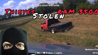 Perps In Stolen RAM 3500 Runs From Trooper In The Wildest Pursuit Ever [upl. by Alfred]