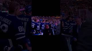 Nylander stares down Turgeon 😂 hhof nhl hockey [upl. by Hayashi]