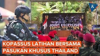 Intip Latihan Bersama Kopassus TNI AD dan Pasukan Khusus Thailand [upl. by Ear]