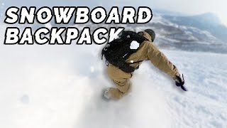 My Everyday SNOWBOARD backpack [upl. by Wendy814]