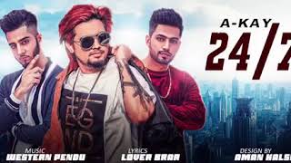 247Akay  Official Full Song  Western Penduz  New Punjabi Songs [upl. by Einatirb]