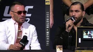 UFC 272 PreFight Press Conference Highlights [upl. by Ellirehs]