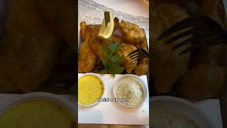 MAKAN DI RESTAURANT GORDON RAMSAY FISH amp CHIPS NEW YORK AMERIKA⁉️🇺🇸😱 shorts [upl. by Olegnaleahcim]