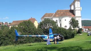 Hubschrauberrundflug mit Pfarrer und Diakon bei der Weizbergkirche  Teil 8 [upl. by Eicak]