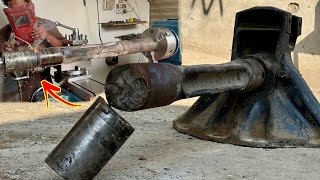 Effective process  How Nimble Mechanic Repaired Emergency A Broken Suspension Trunnion Shaft… [upl. by Amadis369]