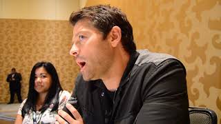 SDCC 2018 Interviews  Misha Collins  Supernatural [upl. by Dimah702]