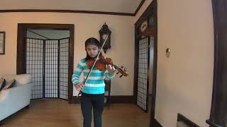 Concertino Küchler OP15 2nd and 3rd Movement violin [upl. by Akinnor]