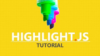 Highlightjs Tutorial  Highlight Syntax on DIV or any element [upl. by Erickson]