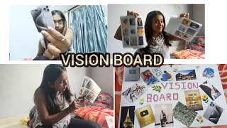 MY VISION BOARD  What is vision board  How to make  MAKES YOUR DREAMS COMES TRUE  youtube [upl. by Nashbar]