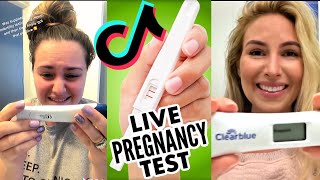 LIVE Pregnancy Test TikTok Compilation you MUST WATCH IM PREGNANT BFP TTC Tik Tok Videos [upl. by Onirotciv197]