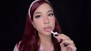 ASMR Relaxing Lipgloss Application Soft Speaking amp Gentle Whispering [upl. by Yelserp]