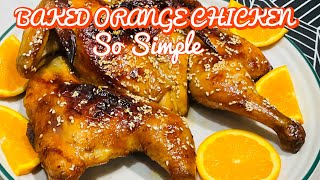 Air Fryer Roasted Juicy Orange Chicken…So Simple Tasty amp Delicious [upl. by Odrick]