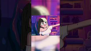 Social girl 😍 cute girl animation funny shorts notyourtype [upl. by Pizor]