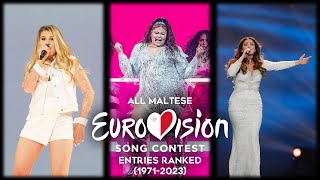 Malta 🇲🇹  All Eurovision Songs Ranked 19712023 [upl. by Rugg]