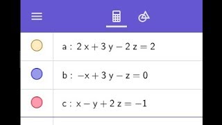 Vizualno linearni sustav jednadžbi 3 nepoznanice [upl. by Nina]