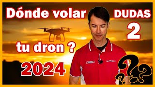 ¿ Donde se puede volar el dron  Requisitos Drones 2024 y normativa 2024 donde volar drones en 2024 [upl. by Jentoft]