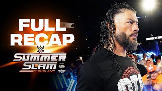 Full SummerSlam 2024 highlights [upl. by Relyt125]