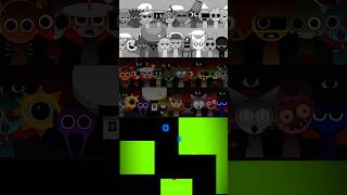 All Incredibox Sprunki Characters Singing Together Mod Happy vs Horror  Blue Bouncing Square [upl. by Edgar266]