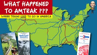 Former Amtrak train routes The destinations America lost [upl. by Malarkey306]