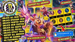 UPDATE APK SCRIPT SKIN MLBB 2024 NO BAN  UNLOCK ALL SKIN MOBILE LEGEND  APK SCRIPT ML [upl. by Ainoet]