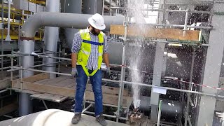 How To Pressure Check GRP Pipe In Hydro Test [upl. by Vinia]