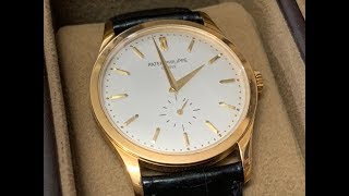 Patek Philippe 5196 Calatrava [upl. by Pompea]