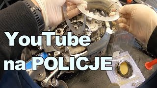 Z YOUTUBE NA POLICJE WYMIANA SPRZĘGŁA HUSQVARNA TE300 96GARAGE 91 [upl. by Hesler]