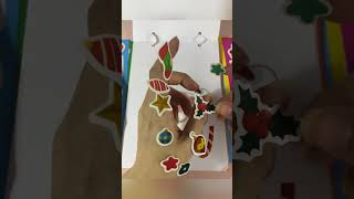 Sticker santa ChristmasSticker HolidaySticker santa kawaii asmrsounds [upl. by Akkinahs]