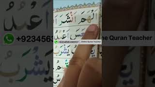 Learn Noorani Qaida with Tajweed  Live Quran Class  Online Quran Teacher quran quranreading [upl. by Yenmor]