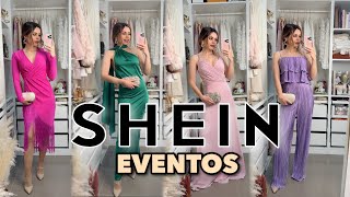 ¡HAUL SHEIN ENORME MÁS 25 VESTIDOS especial EVENTOS Bodas Graduaciones  Bstyle [upl. by Dyl]