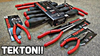 Tekton Tool Review Pliers  Screwdrivers [upl. by Martell]