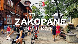 4K UHD Zakopane Downtown Walking Virtual Tour [upl. by Delamare]