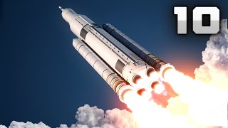 10 MOST POWERFUL Space Rocket Launch Ever 4K [upl. by Pelage]