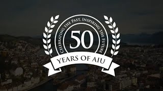 AIUs 50th Anniversary  Celebrating The Past Inspiring The Future [upl. by Ahsilahs]