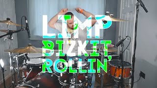 LIMP BIZKIT Rollin drum cover [upl. by Nowed699]