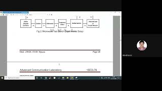 15 Part AE7MICROWAVE TESTBENCHReflex Klystron Oscillator  Communication Lab 18ECL67 [upl. by Devina]