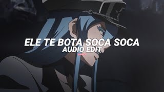 ele te bota soca soca  mc mazzie edit audio [upl. by Kcirtemed604]