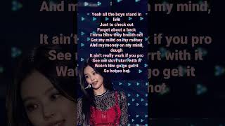 whistle rap lyrics Jennie englishrapenglishlyricalland532 likefollowsharejenniewhistle [upl. by Nnov]