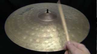 Paiste 200 20quot Ride Cymbal Sound Sample Video 1870 Grams The Drum Experts [upl. by Pedaias243]