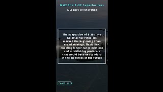 Facts About the B29 Superfortress in WW2 A Legacy of Innovation shorts [upl. by Il]